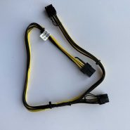 کابل برق مبدل 6 یا 8 پین پاور به 2 پورت 2+6 گرافیک