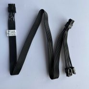 کابل برق به 2 گرافیک PCIe اورجینال پاور ماژولار