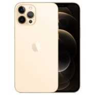 گوشی ایفون iPhone 12 Pro Max ZDA حافظه 128 گیگابایت و رم 6 گیگابایت 2 سیم کارت فیزیکی طلایی استوک