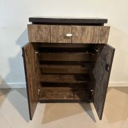 جا کفشی چوب MDF سایز 64x32 قد 89 استوک