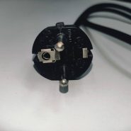 کابل برق لپ تاپ اصلی ایسوس ASUS سه پین 75 سانتی